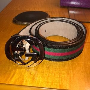 Gucci belt classic colors
